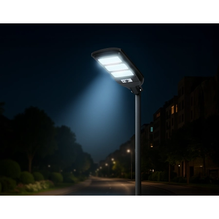 Lampa LED solarna uliczna SUNSTREET 100W 6500K 750lm IP54 PRIME