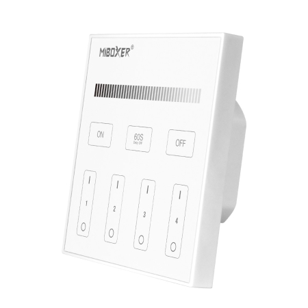 Mi-Light T1 panel podtynkowy 230V mono 4-kanałowy